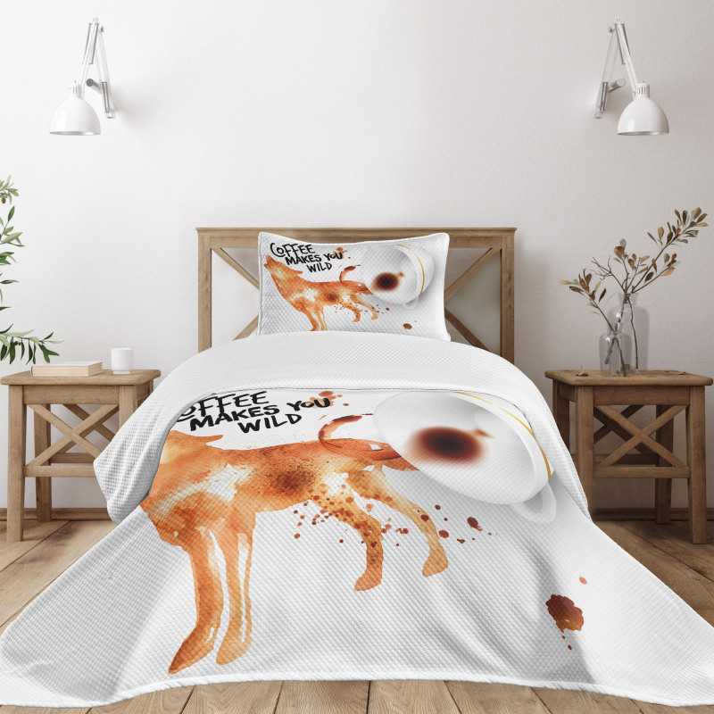 Howling Wolf Bedspread Set