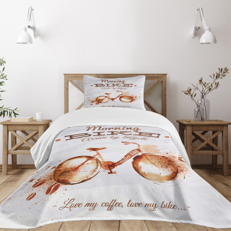 Bike Love Passion Bedspread Set