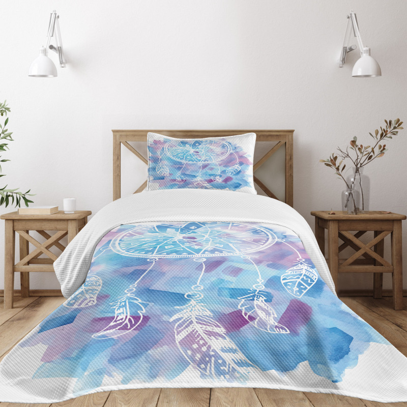 Dream Catcher Tribal Bedspread Set