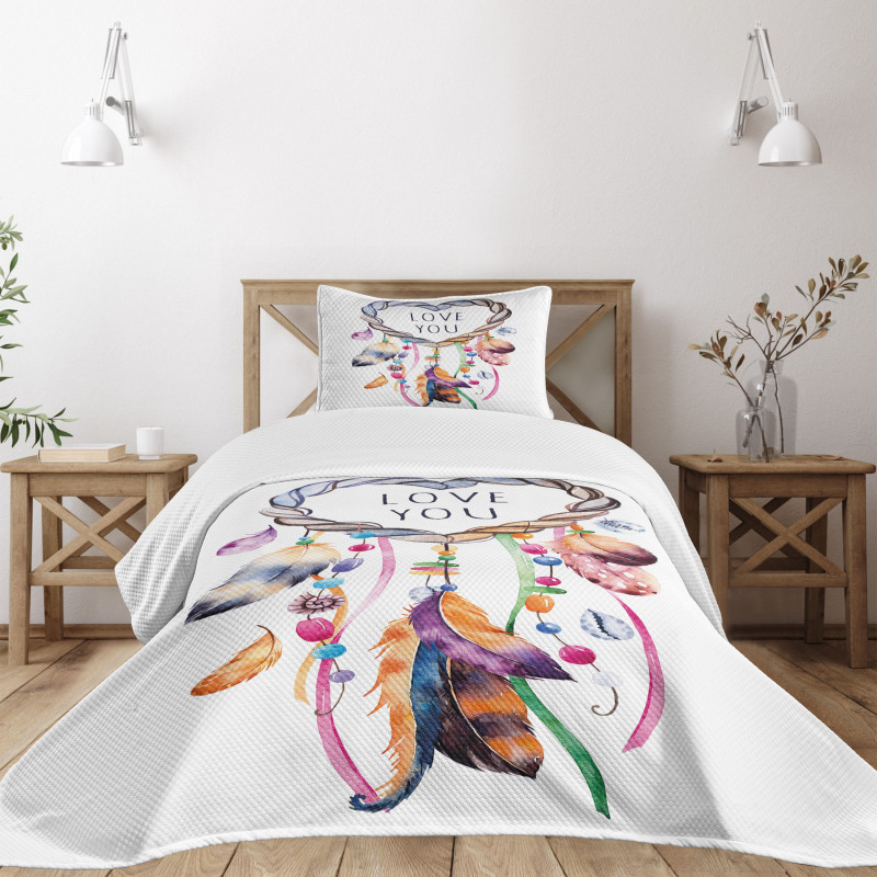 Dreamcatcher Boho Style Bedspread Set