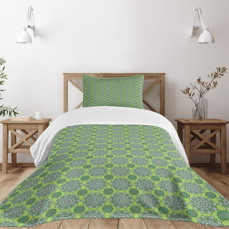 Moroccan Mandala Bedspread Set