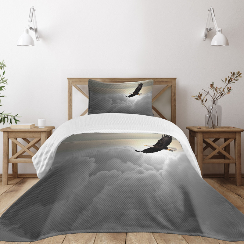 Sublime Creature Clouds Bedspread Set