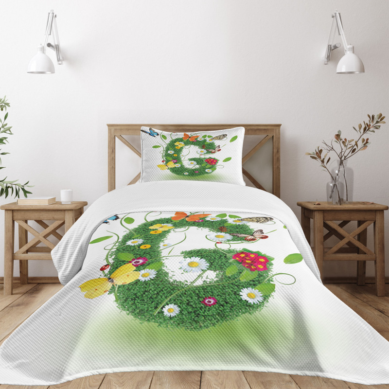 Spring Inspired G Bedspread Set