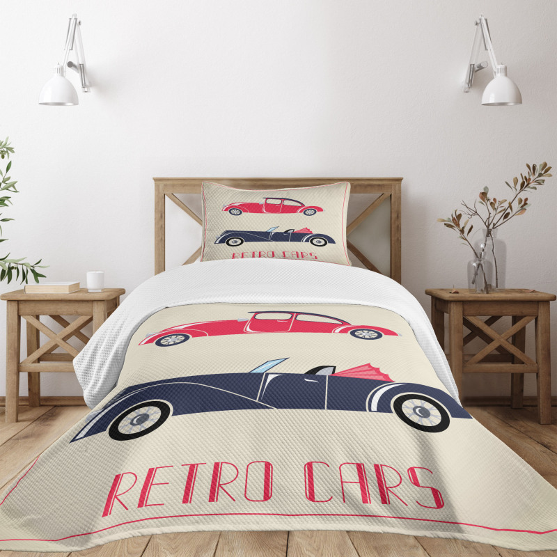 Old School Convertible Bedspread Set