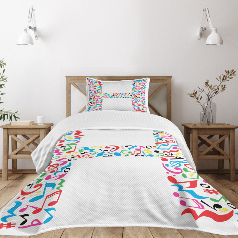 Capital Musical Happy Bedspread Set