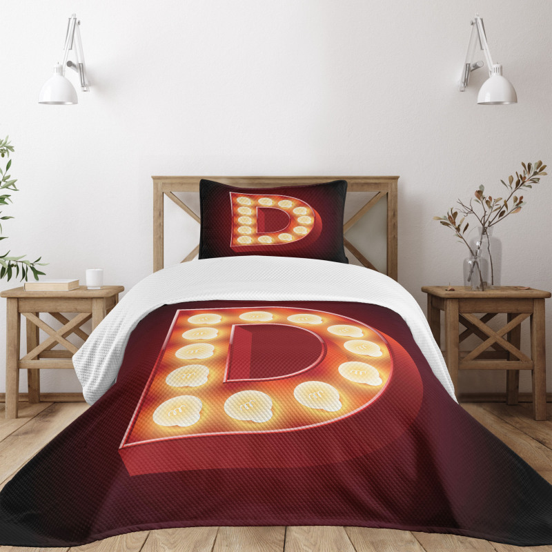 D Electricity Bedspread Set