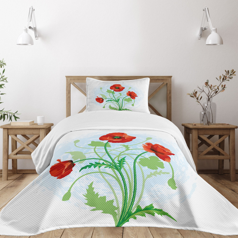 Meadow Flower Bouquet Bedspread Set