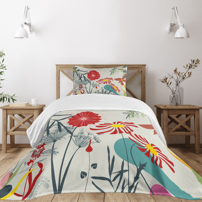 Dandelions Garden Botany Bedspread Set