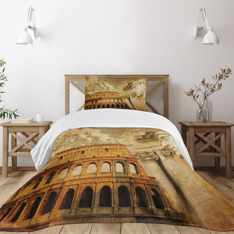 Roman Empire Concept Bedspread Set