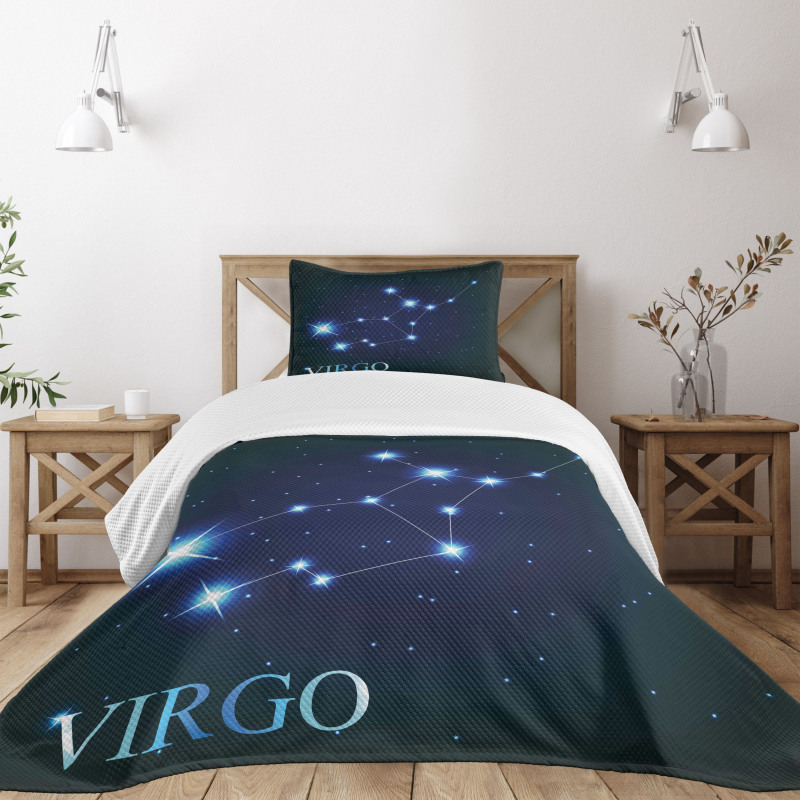 Constellation Stars Space Bedspread Set