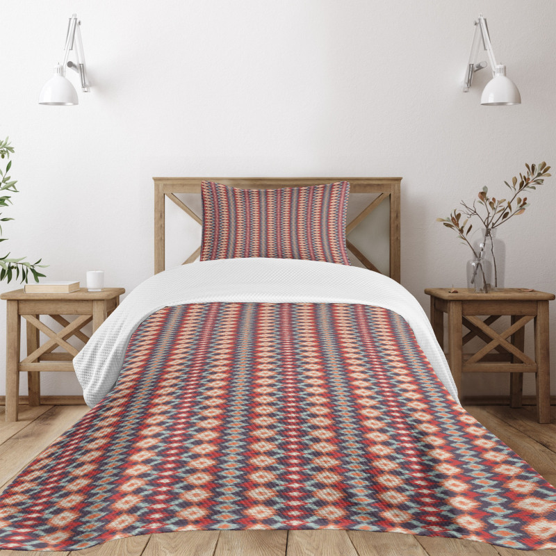 Indigenous Pattern Bedspread Set