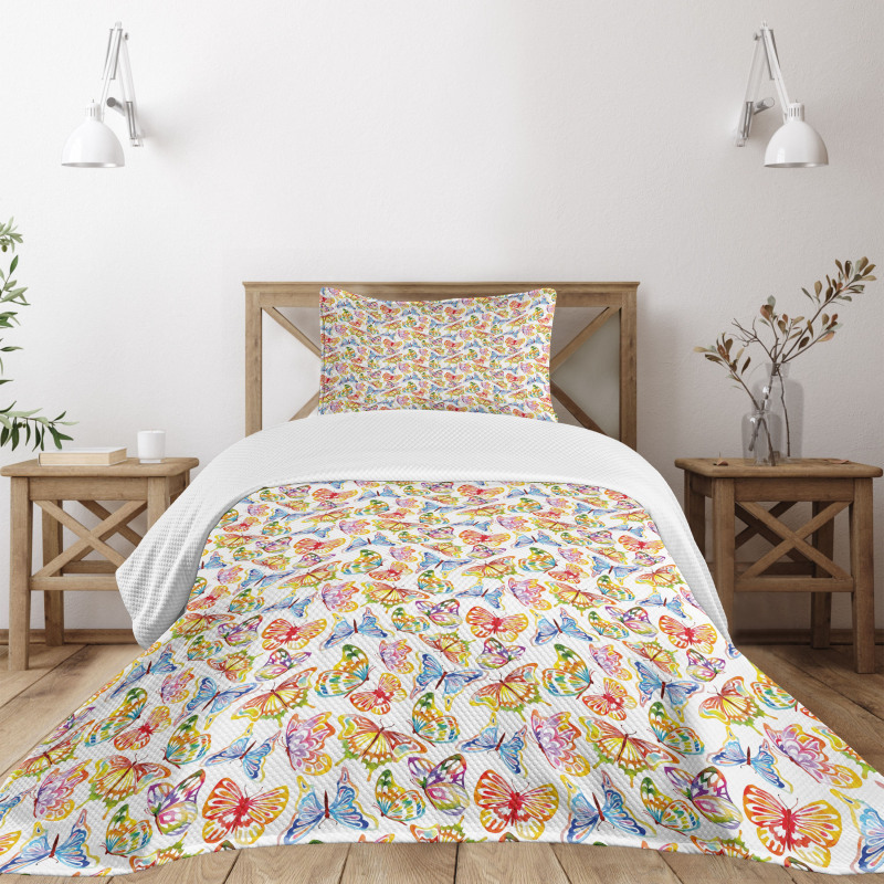 Psychedelic Sixties Bedspread Set