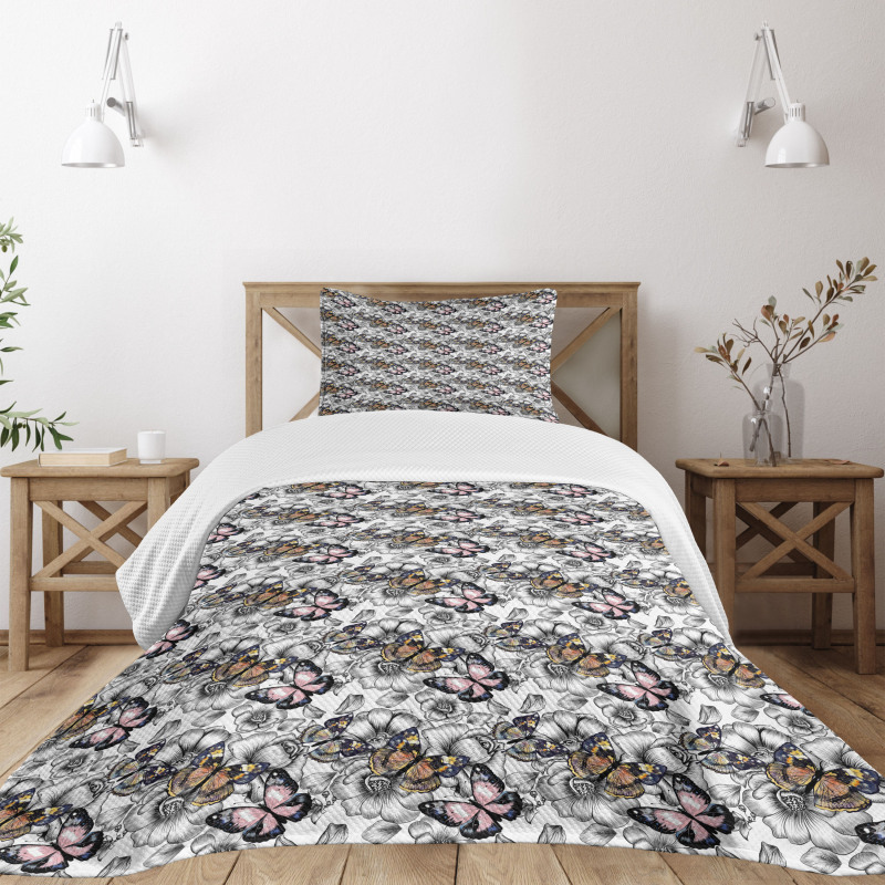 Summer Season Animal Bedspread Set