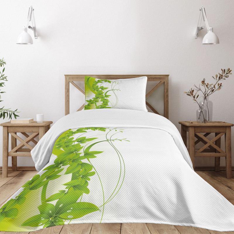 Blooming Fantasy Flora Bedspread Set