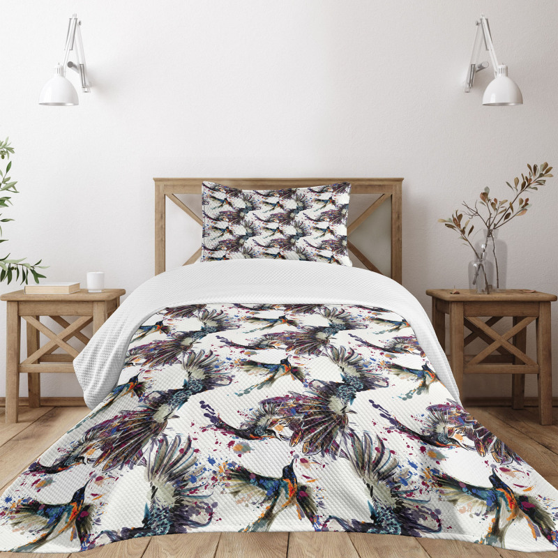 Lilly with Birds Bedspread Set