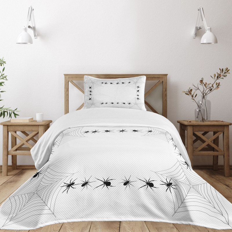 Creepy Insect Trap Bedspread Set