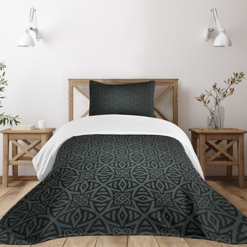 Folk Celtic Floral Bedspread Set