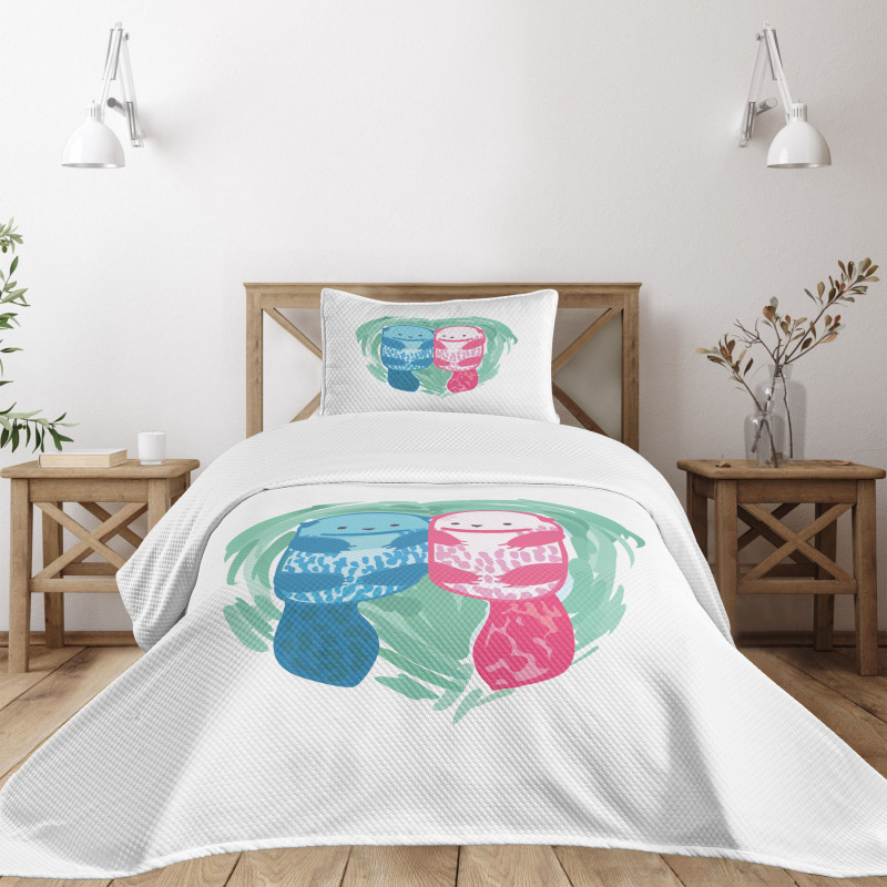 Semiaquatic Animal Bedspread Set