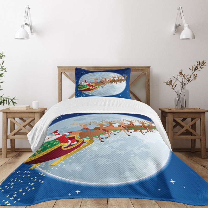 Christmas Night Bedspread Set