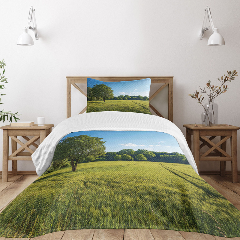 Uplifting Nature Photo Bedspread Set