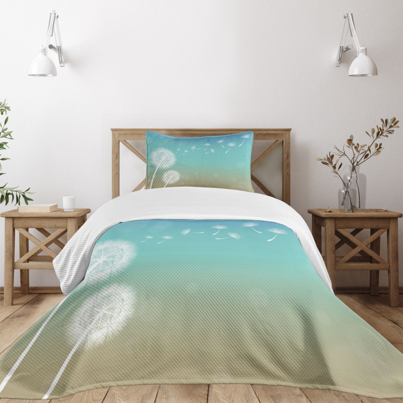 Blowball on Wind Bedspread Set