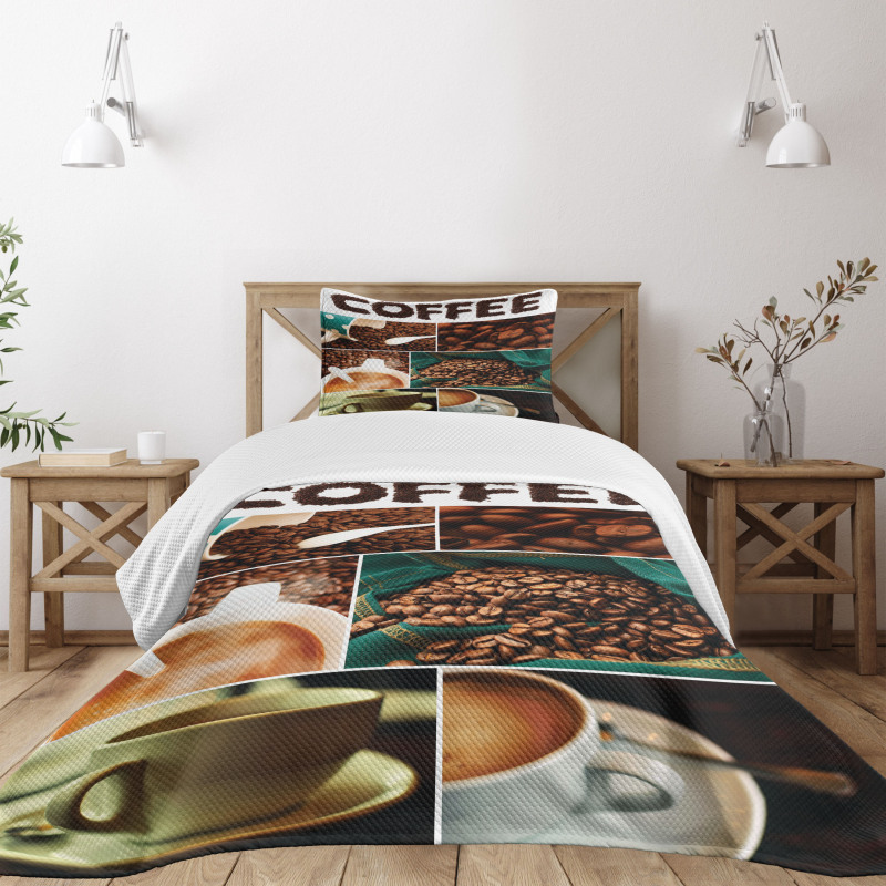 Photo Collage Relax Time Bedspread Set