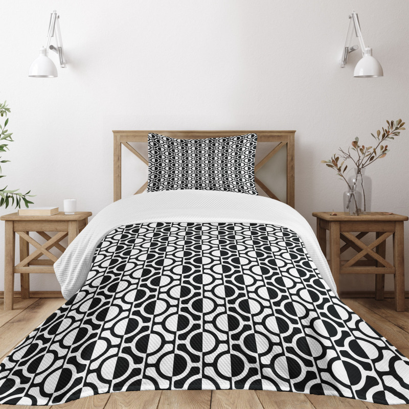 Lattice Pattern Bedspread Set
