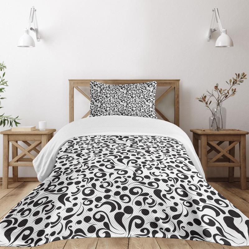 Curly Leaf Art Bedspread Set