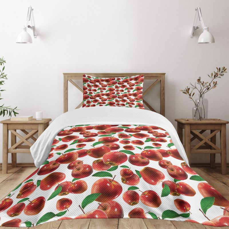 Autumn Season Fruits Bedspread Set