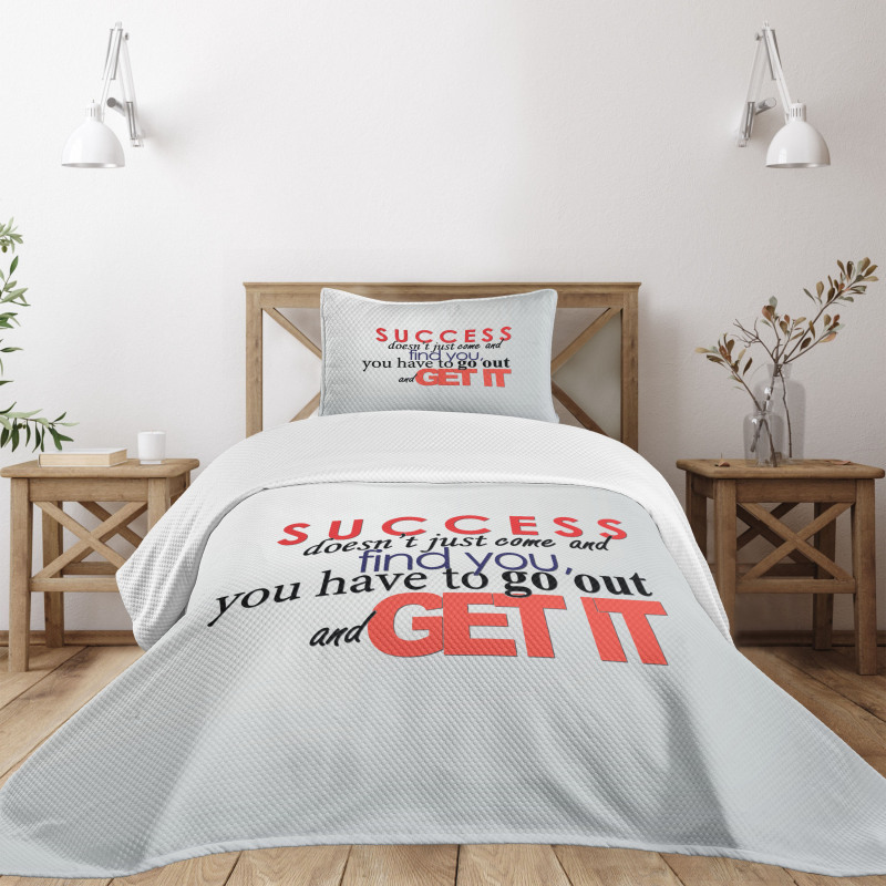 Hardwork Success Bedspread Set