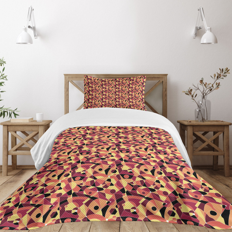 Motley Art Deco Bedspread Set