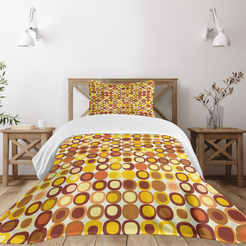 Design Retro Square Bedspread Set