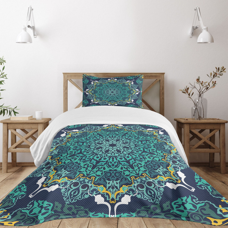Ottoman Motif Bedspread Set