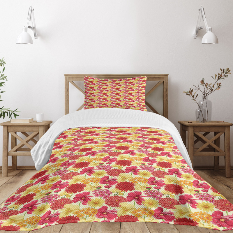 Botanical Elements Petal Bedspread Set