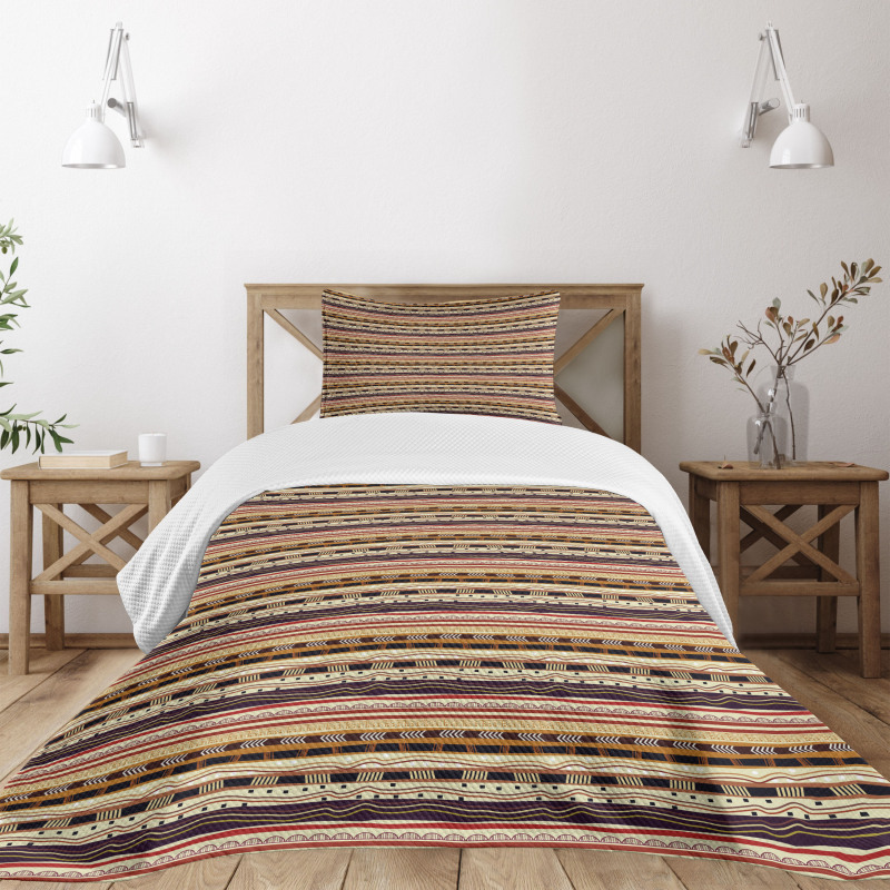 Arrow Motifs Bedspread Set