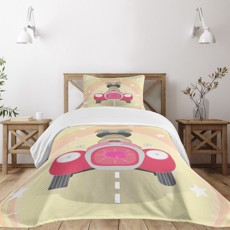 Superhero Puppy Bedspread Set