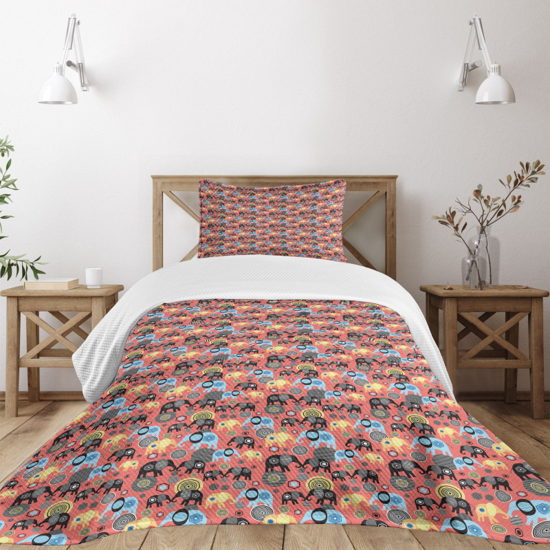 Modern Art Bedspread Set