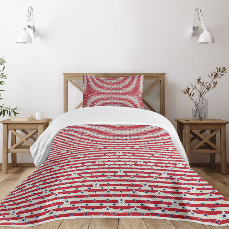 Stars of Freedom Bedspread Set