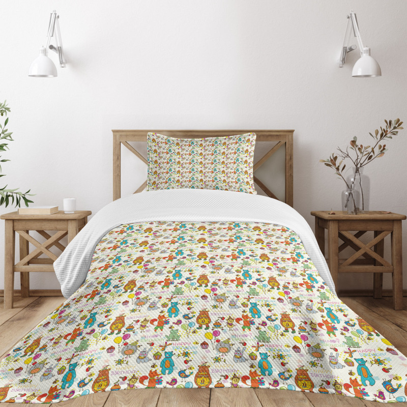 Event Cartoon Bedspread Set