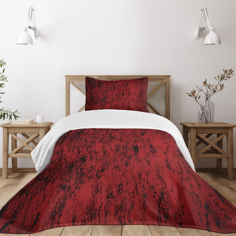 Grungy Abstract Bedspread Set