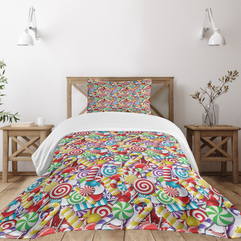 Bonbons Lollipops Bedspread Set