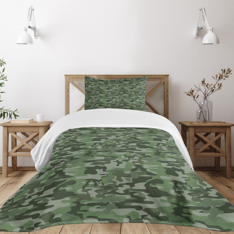Uniform Pattern Bedspread Set