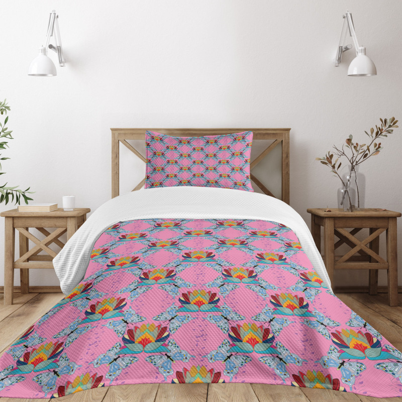 Flower of Prosperity Bedspread Set