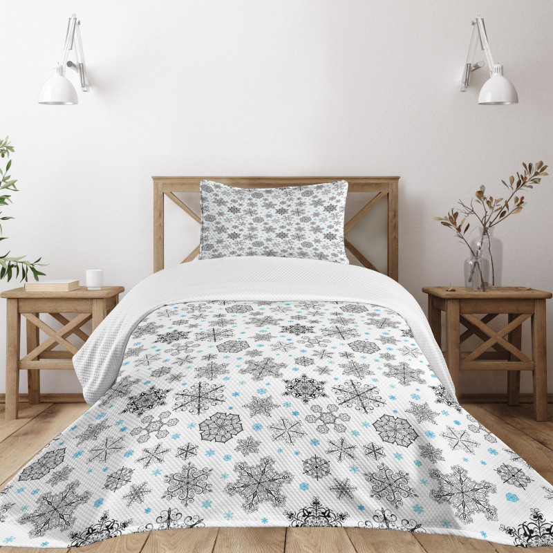 Lace Style Winter Bedspread Set