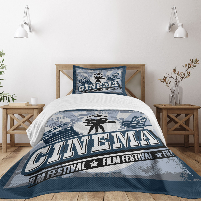 Vintage Poster Bedspread Set