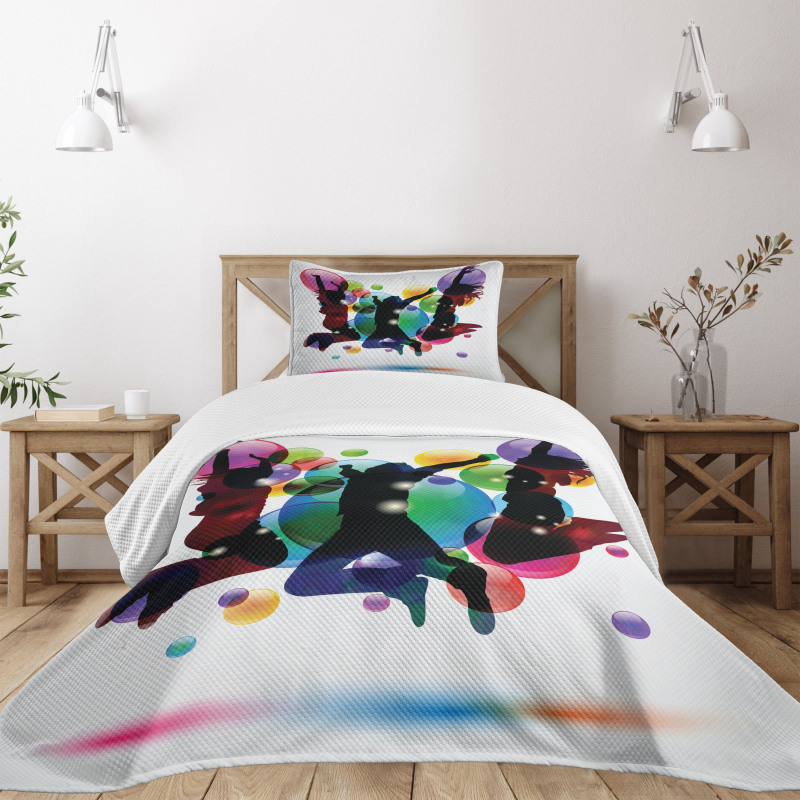 Happy People Bubbles Bedspread Set