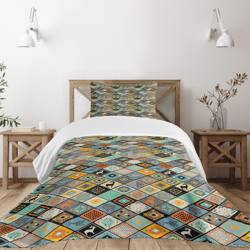 Mosaic Art Bedspread Set