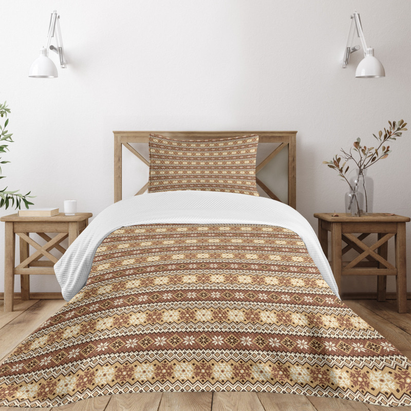 Scandinavian Vintage Art Bedspread Set