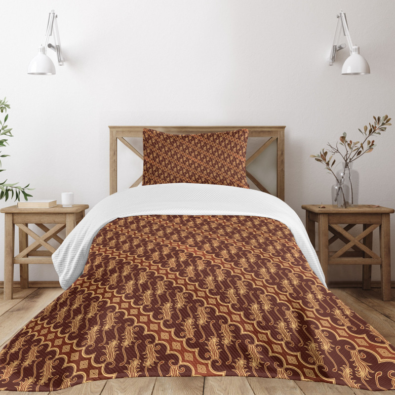 Indonesian Parang Barong Bedspread Set