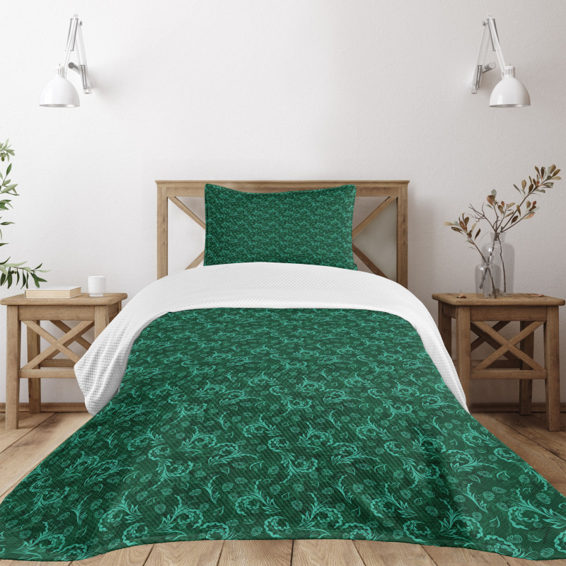 Blossoming Vivid Nature Bedspread Set